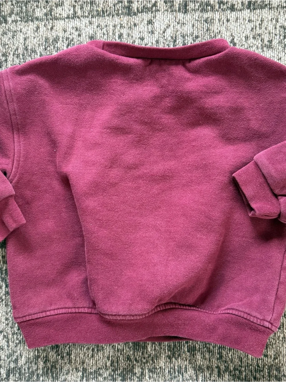 Gap Kids Bluey Maroon Sweatshirt Toddler Crewneck VintageSoft Fleece Pullover 3T